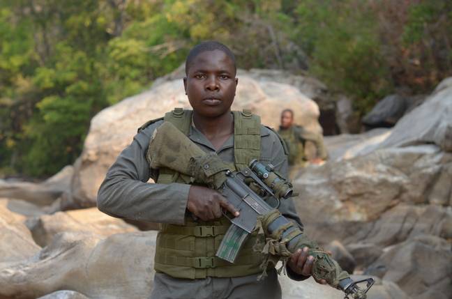 Nyaradzo was once a slave to her husband, she is now part of an elite team protecting the world's most endangered animals. Brent Strirton