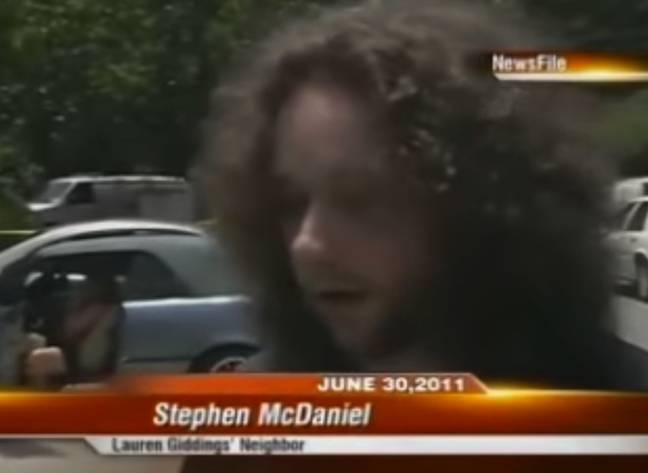 Stephen McDaniel was interviewed shortly after committing the murder. Credit: TikTok