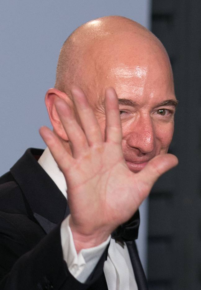 The billionaire announced this week that he was stepping down as Amazon CEO. Credit: PA