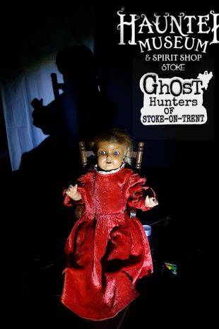 She's a spooky one alright. Credit: G.H.O.S.T Ghost Hunters of Stoke On Trent