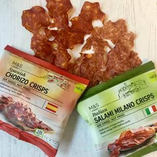 M&amp;S has launched a range of meaty crisps. Credit: M&amp;S