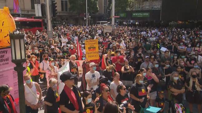 Thousands Gather For 'Invasion Day' Rallies Across Australia