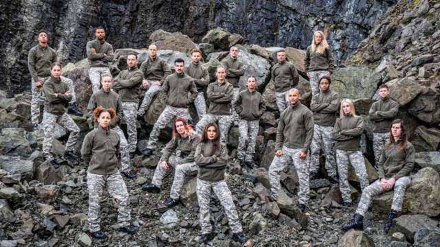 This year's SAS: Who Dares Wins recruits. Credit: Channel 4