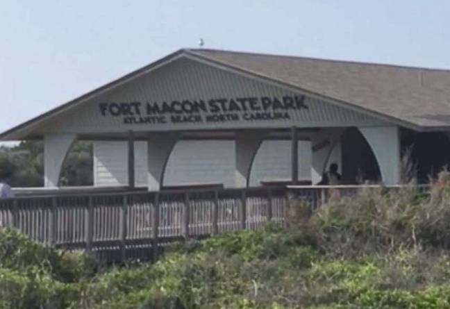 The 17-year-old's dad punched the shark five times. Credit: WCTI 12/ABC