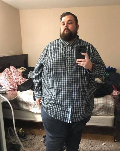 Man Shares 'Inspirational' Photos Showing 17st Weight Loss In Three Years