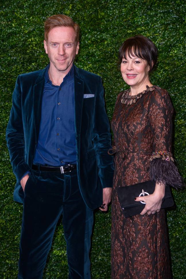 Damian Lewis and Helen McCrory. Credit: PA