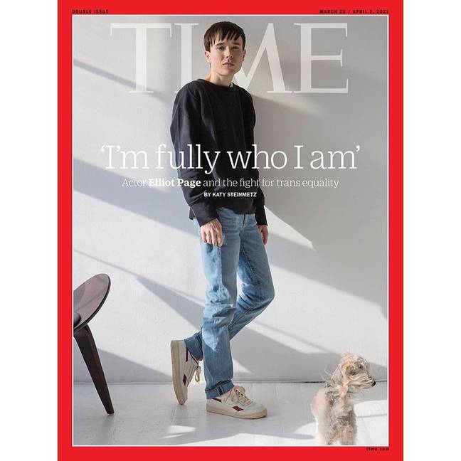 Page appeared on the front of TIME magazine. Credit: TIME