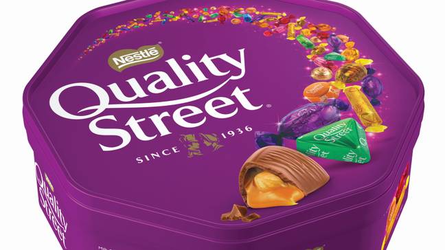 Boxes of Quality Street have been reduced by 30g. Credit: Nestle