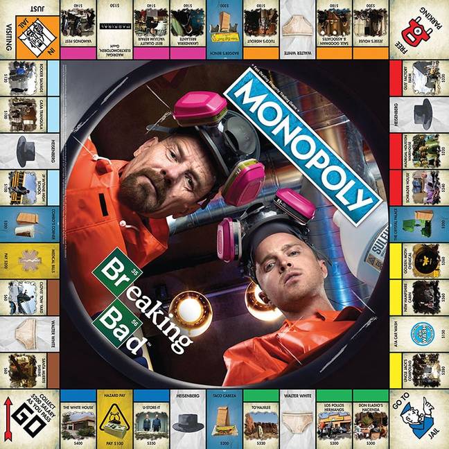 Breaking Bad Monopoly now exists. Credit: USAopoly
