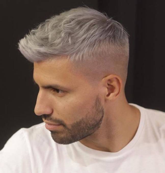 Sergio Aguero Has A Completely New Look Ahead Of The Manchester Derby ...