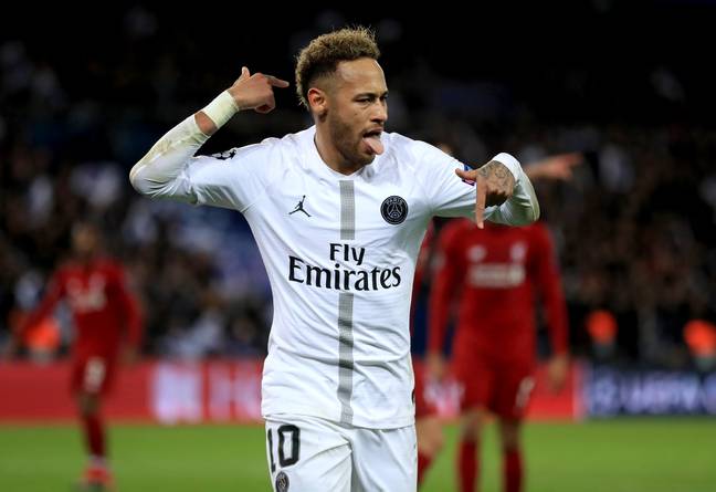 Could Neymar be wearing the white of Real Madrid next season. Image: PA Images