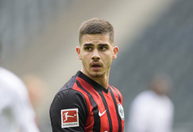 Andre Silva has converted 25 goals in just 30 games for Eintracht Frankfurt this season