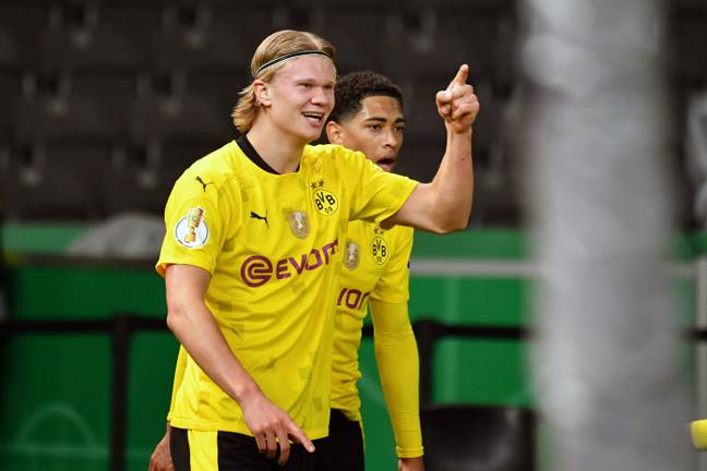Haaland has enjoyed an excellent first full season in the Bundesliga. Image: PA Images