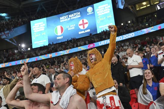 One of the host nations having their fans in the ground seems to have annoyed rival fans. Image: PA Images