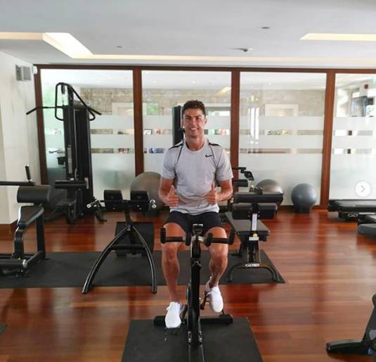 Cristiano ronaldo cardio 2025