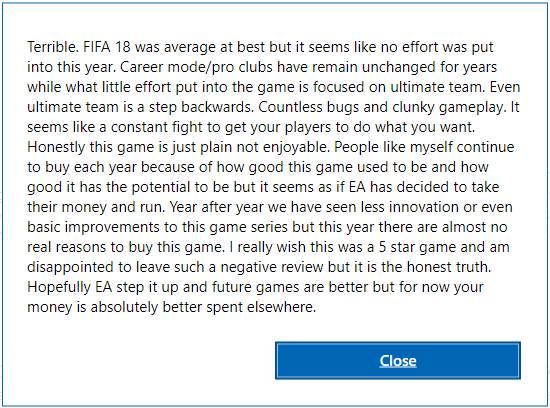 An in-depth FIFA 19 review