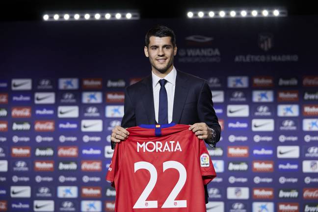 Morata has moved to Atletico Madrid. Image: PA Images