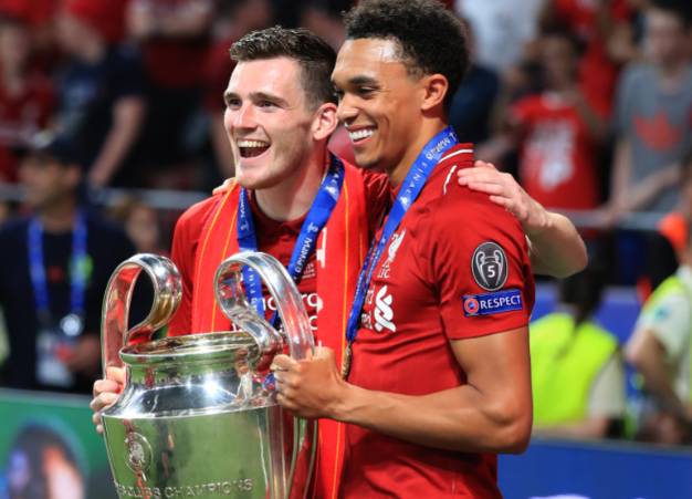 Trent Alexander-Arnold and Andy Robertson have turned into two of the best full-backs in the world