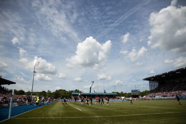Rugby stadium Allianz Park came in third place in the study of social media stadiums