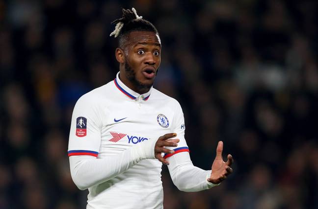 Batshuayi hasn't lived up to the price Chelsea paid for him. Image: PA Images