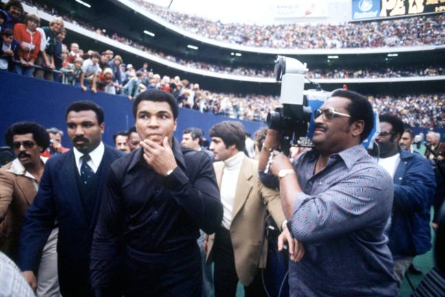 Rahaman Ali &amp; Muhammad Ali together. (Image Credit: PA)
