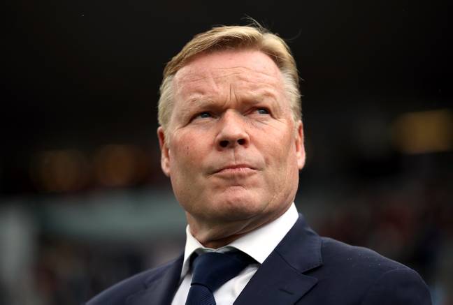 Koeman is expected to become Barcelona boss soon. Image: PA Images
