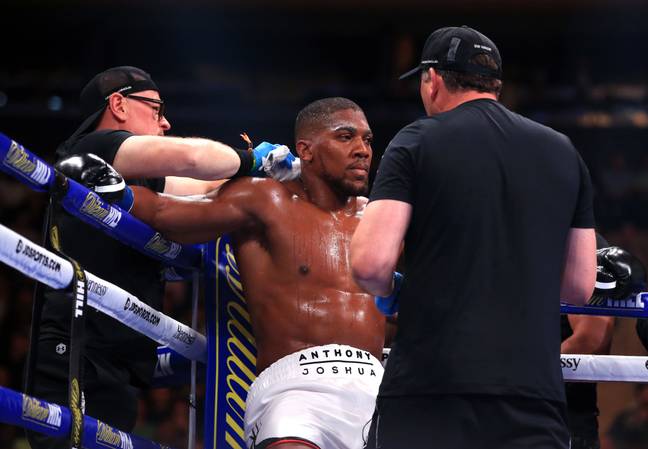 Joshua didn't look right on the night against Ruiz. Image: PA Images