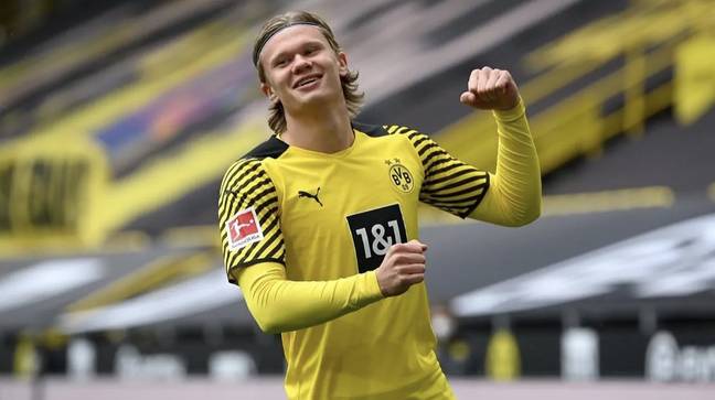 Erling Haaland scored 27 goals in 28 appearances for Borussia Dortmund this season