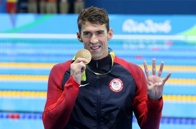 Olympic legend Michael Phelps. Credit: PA