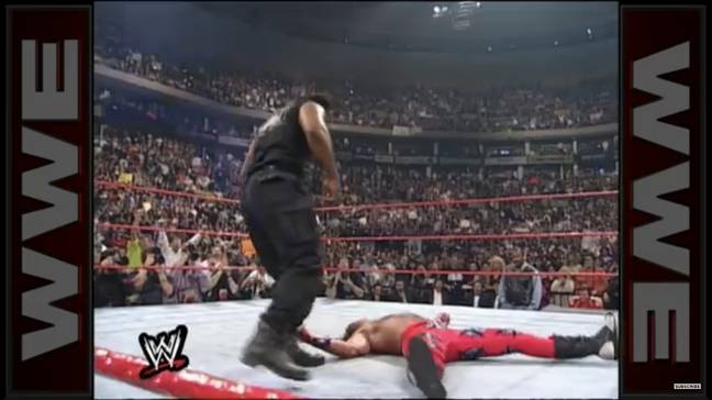 Mike Tyson's right hand on Shawn Michaels was so forceful that it left the DX star injured