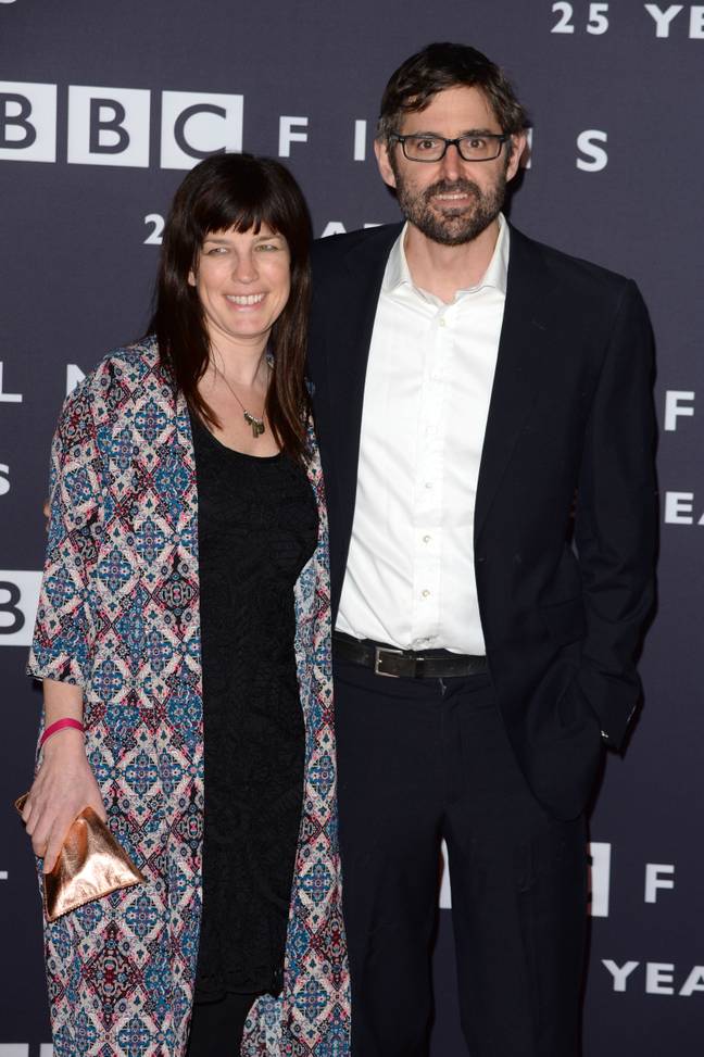 Louis Theroux and his wife Nancy Strang share three sons (Credit: PA)
