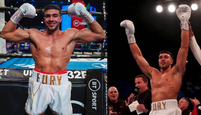Tommy Fury is the brother of Tyson Fury (Credit: Twitter/tommytntfury)