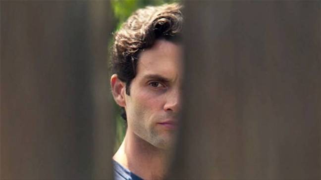 Finally we know who Joe was peeping at through the fence (Credit: Netflix)