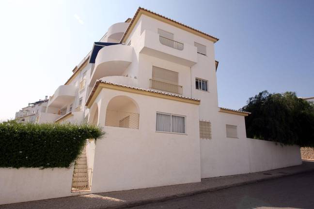 Maddie went missing from this villa in Portugal (Credit: PA) 