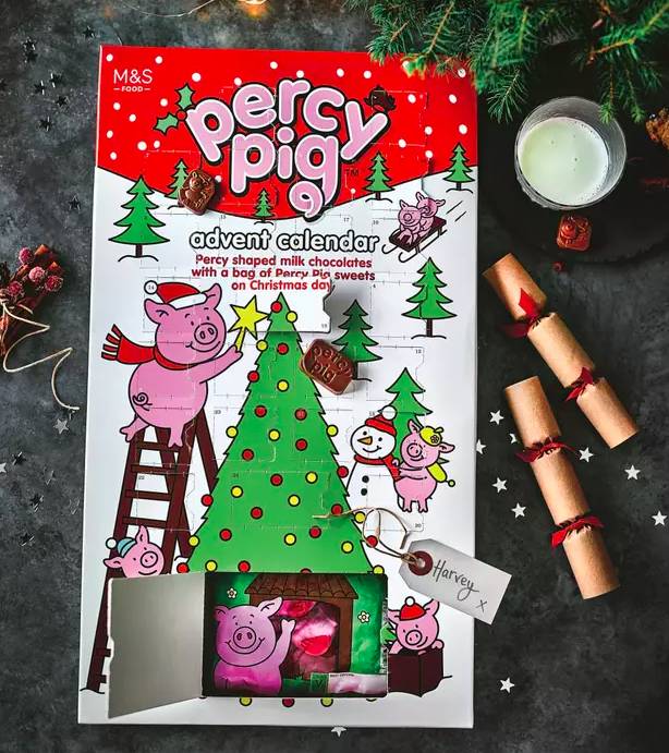 There's Percy Pig merch for every season (Credit: M&amp;S)