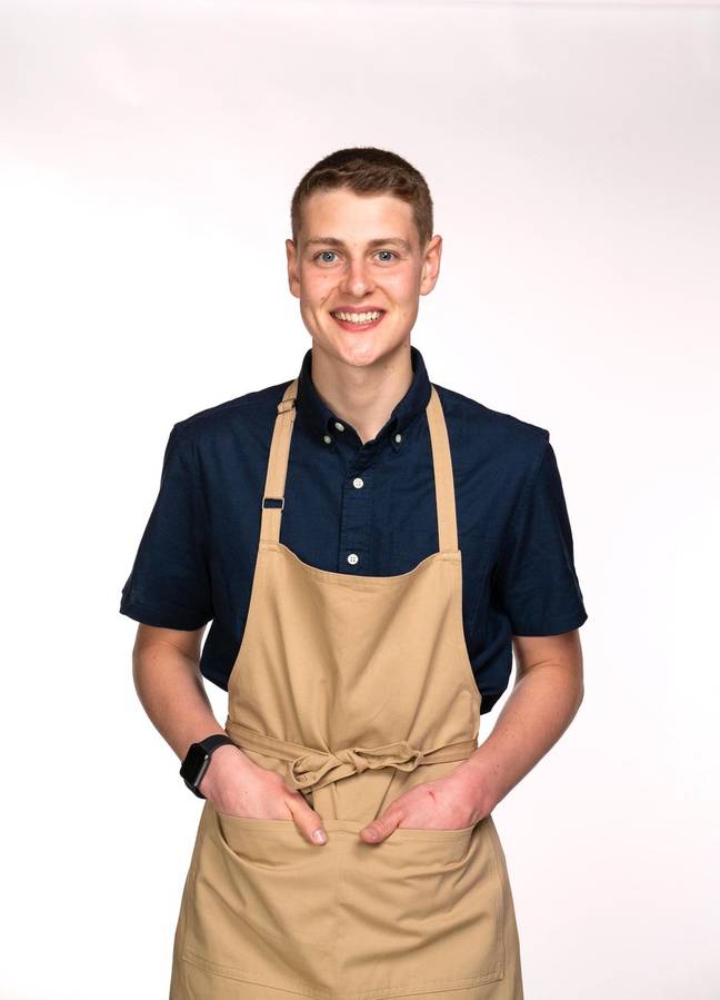 20-year-old Peter is an accounting and finance student and this year's youngest contestant (Credit: Channel 4)
