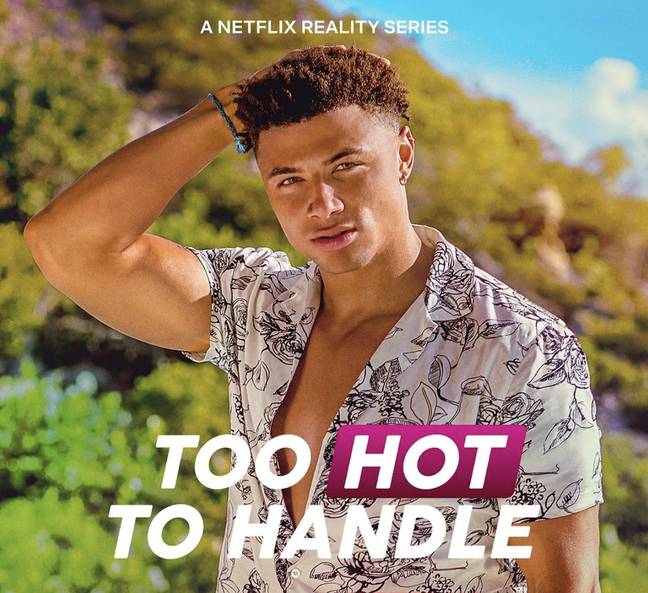 Chase in 'Too Hot To Handle' (Credit: Instagram/toohotnetflix)