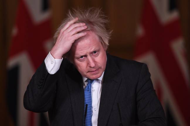 Boris Johnson struggled to pronounce a certain medication during the coronavirus briefing (Credit: PA Images)
