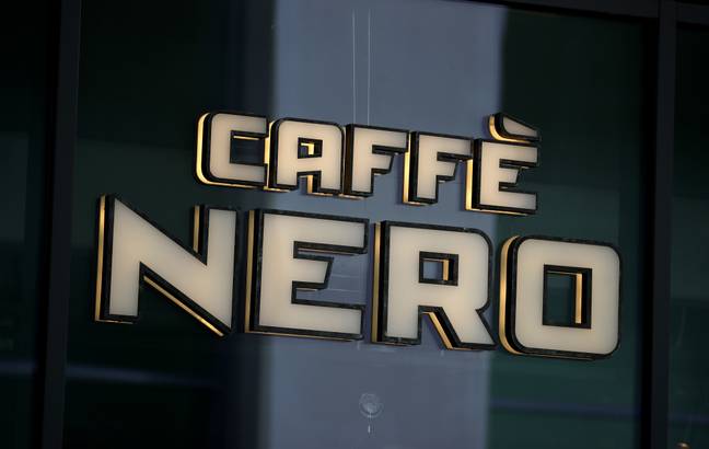 Reagan's UK coffee shop tour led her to Caffè Nero (Credit: PA)