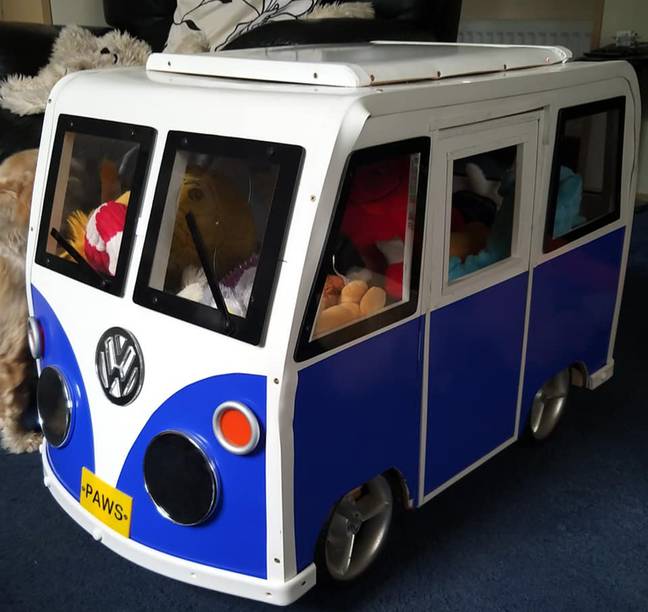 Who wouldn't want to travel in one of these? (Credit: Caters News)