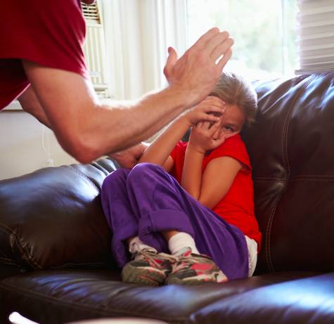 The ruling said any defence of smacking kids was 'outdated' (Credit: Shutterstock) 