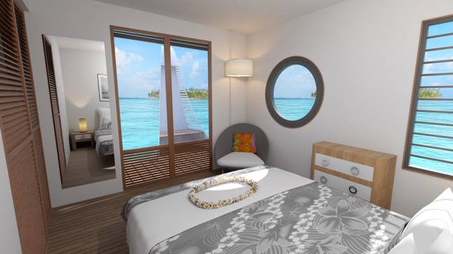 The opening price of the boat when it launches will be $1500 (£1144) per night (Credit: Elyt Charter Tahiti)