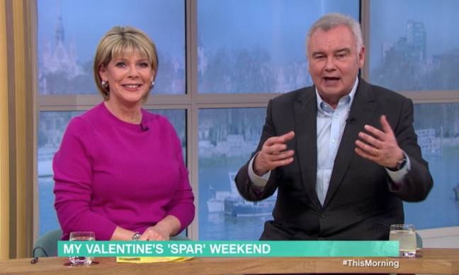 Eamonn mentioned he thought Ruth wouldn't have been best impressed had he done it to her (Credit: ITV)