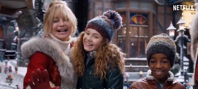 The new film is all about Mrs Claus (Credit: Netflix)