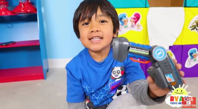 Ryan donates all of the toys to local charities. (Credit: YouTube/ Ryan ToysReview)