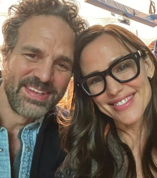 Mark posted the his reunion selfie with Jennifer on Instagram (Credit: Mark Ruffalo/ Instagram)