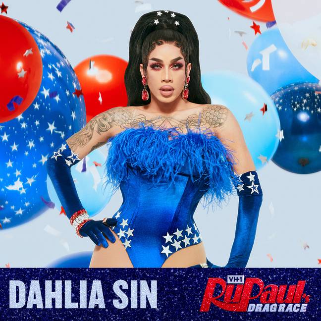 Dahlia Sin is competing to be the next drag superstar (Credit: VH1/Twitter)