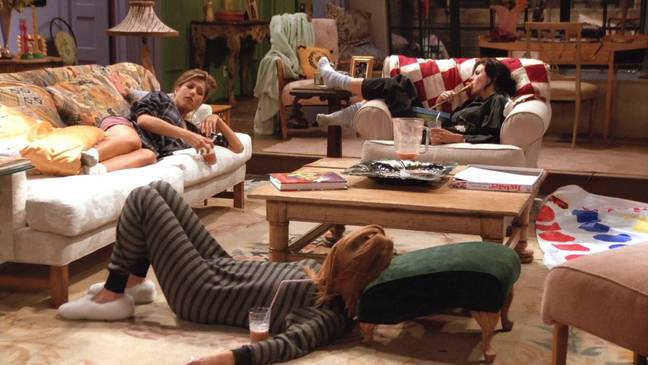We're ready to snuggle up for a 'Friends' themed sleepover (Credit: Warner Bros)