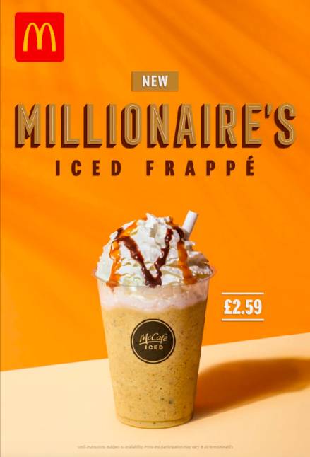 The new frappe. Credit: McDonald's