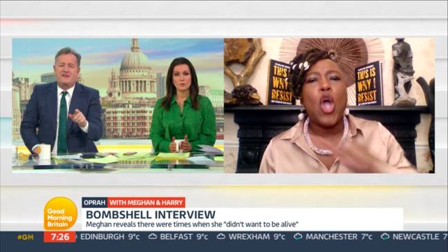 The argument on GMB became heated (Credit: ITV)